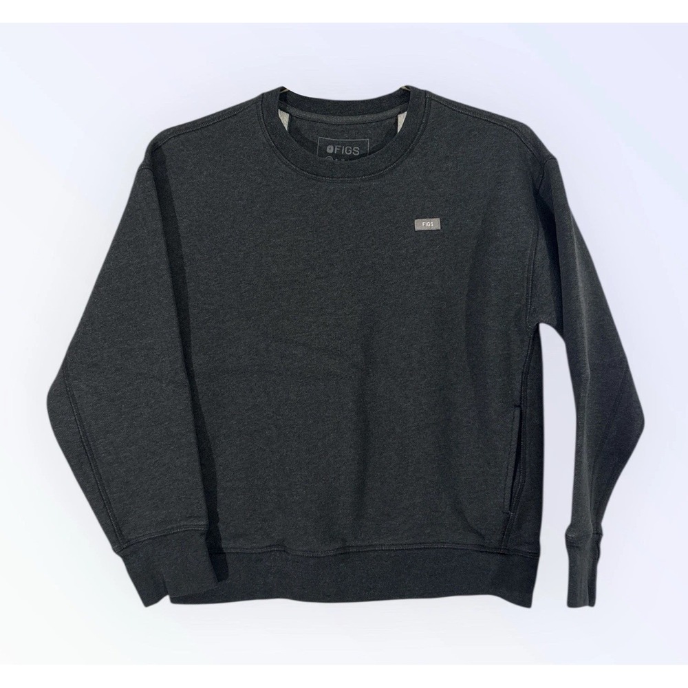 Fig Off-Shift Relaxed Crewneck Sweatshirt‎ MENS XS
